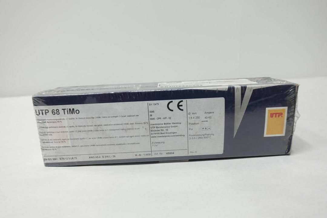 BOHLER 45804 UTP 68 TIMO ELECTRODE 1.6MM 250MM 6.8LB