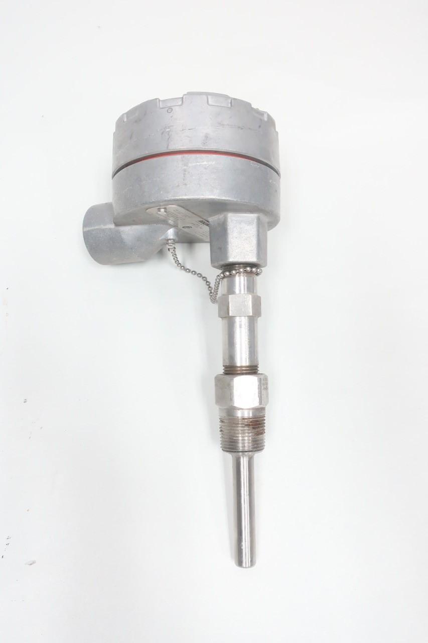 ROSEMOUNT 0078R25N00A025T38E6 RTD TEMPERATURE SENSOR 42.4V-DC