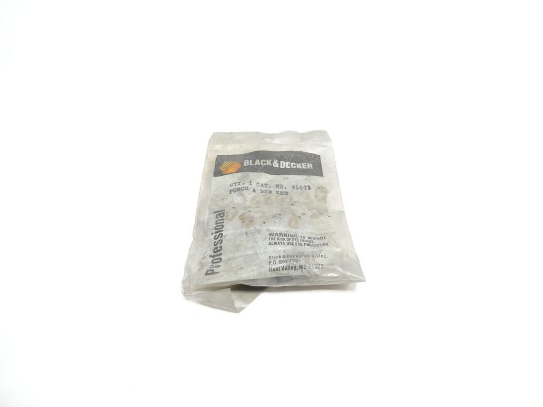 BLACK DECKER 46691 PUNCH & DIE SET