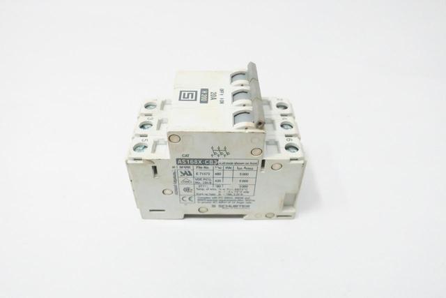 SCHURTER AS168X-CB3 CIRCUIT BREAKER 3P 20A AMP 480V-AC