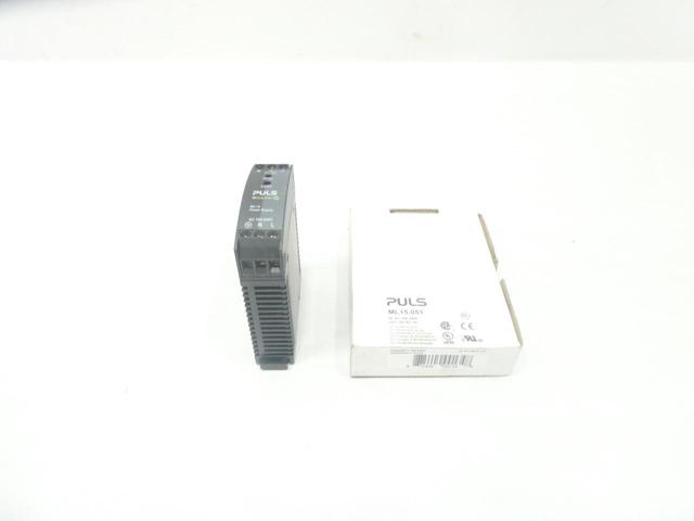 PULS ML15.051 POWER SUPPLY 100-240V-AC 3A AMP 5-5.5V-DC 15W