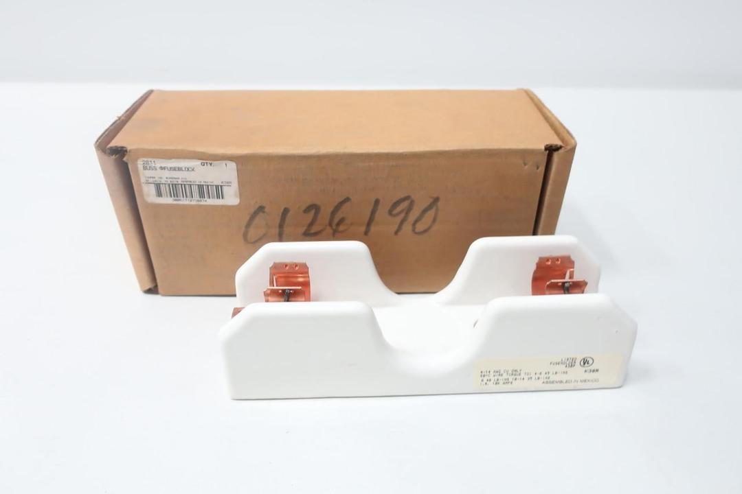 COOPER BUSSMANN 2611 FUSEBLOCK FUSE HOLDER