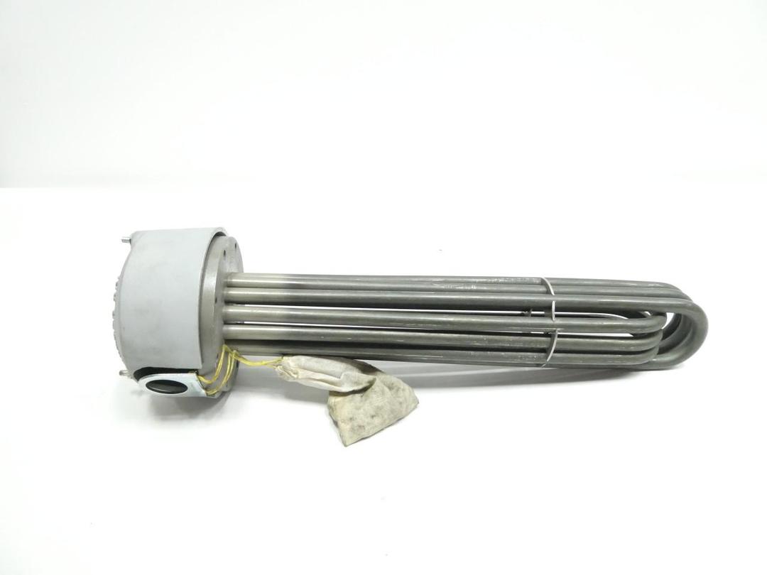 WARREN ELECTRIC XBF-12-575-14.5SS-3 IMMERSION HEATER 14.5IN 12KW 575V-AC