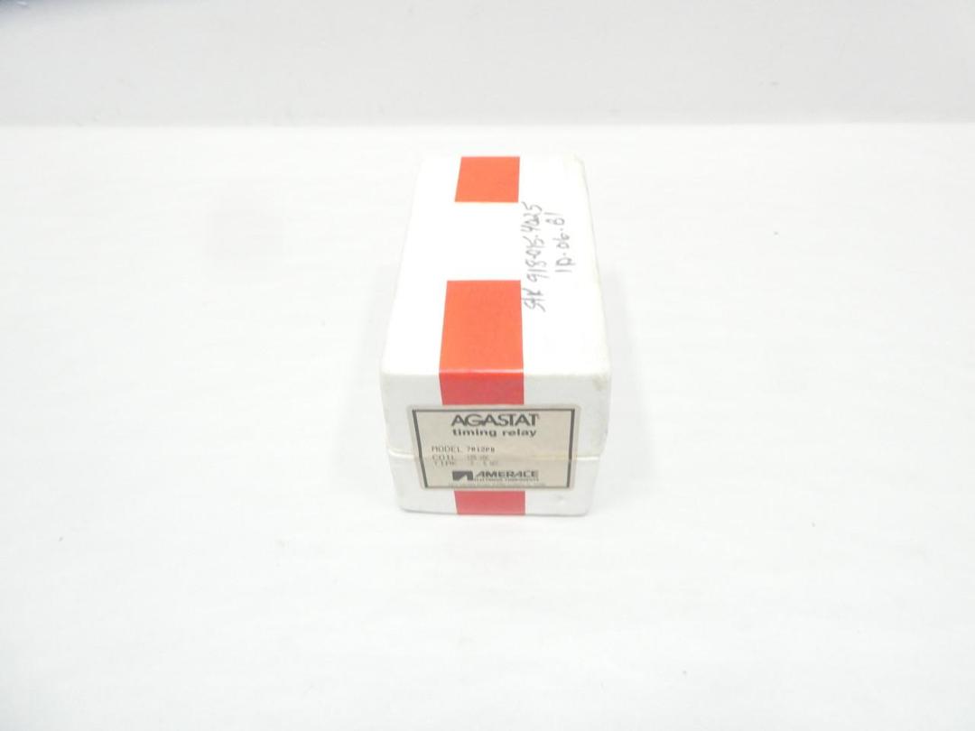 AGASTAT 7012PB TIMING RELAY 0.5-5SEC 125V-DC