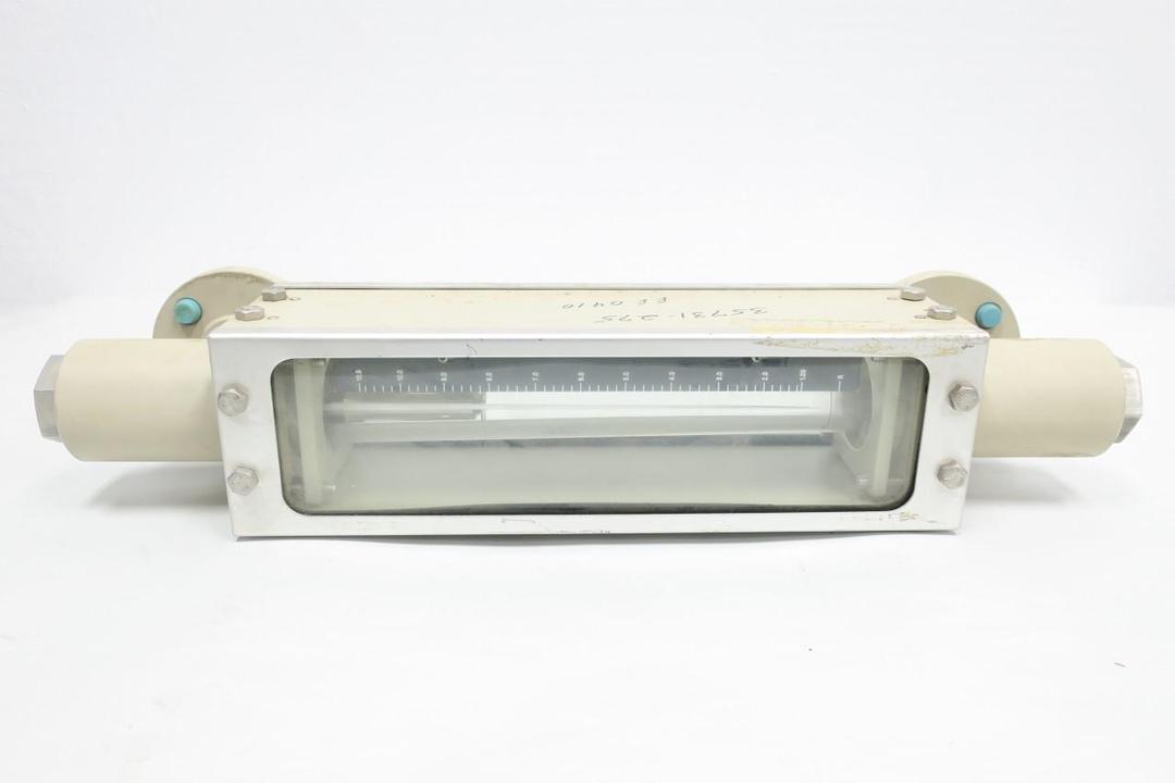 BROOKS 1140CL44CJDBA VARIABLE AREA FLOW METER 1.09-10.9GPM 1IN NPT