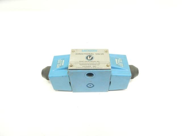 VICKERS DG4S4-0133C-B-60 HYDRAULIC DIRECTIONAL CONTROL VALVE 120V-AC