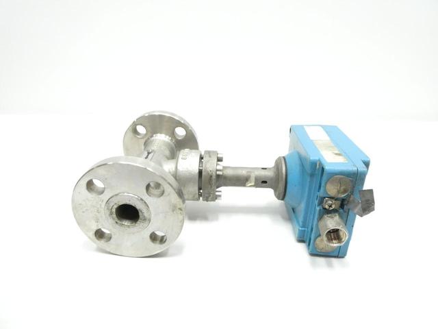 ENDRESS HAUSER DMV6336Z FLOWTEC SWINGWIRL II FLOW METER 79.083IMP/CM3 1IN