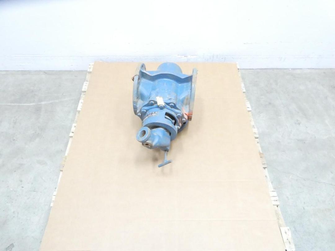 DEZURIK 9010946 PTW IRON FLANGED PLUG VALVE 6IN 125