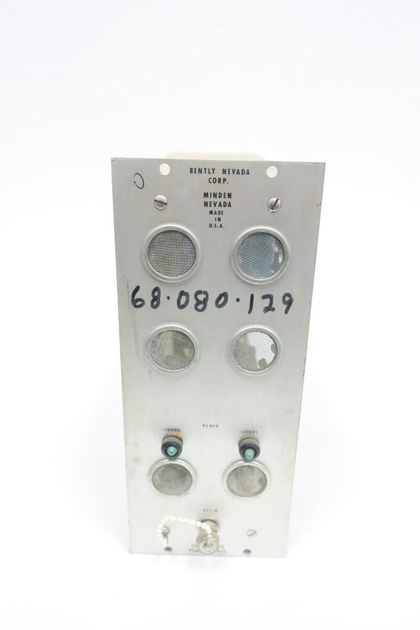 BENTLY NEVADA 05557-01-01-00-00-01 SERIES 5000 POWER SUPPLY MODULE