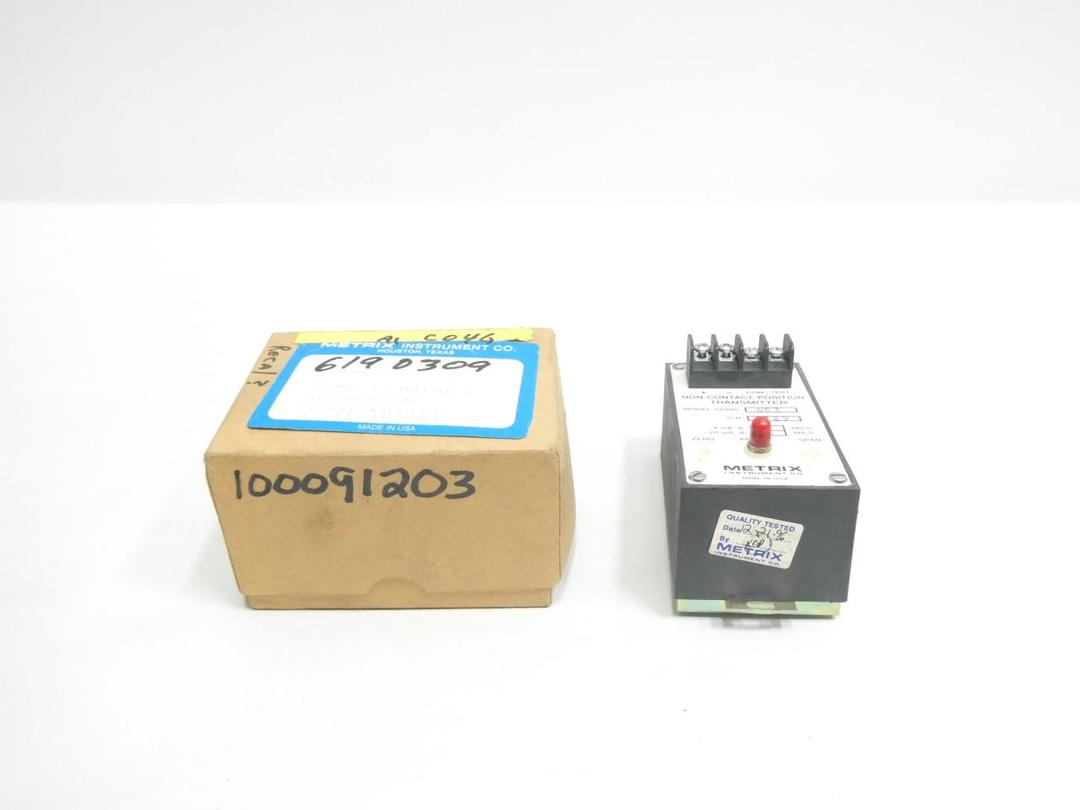 METRIX 5488D-003 NON-CONTACT TRANSMITTER 100MV-AC
