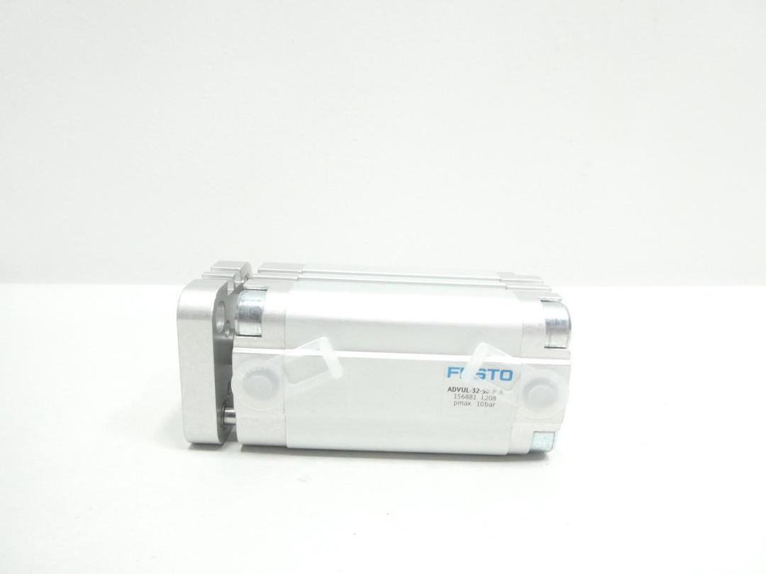 FESTO ADVUL-32-50-P-A 156881 COMPACT PNEUMATIC CYLINDER 32MM 50MM 145PSI