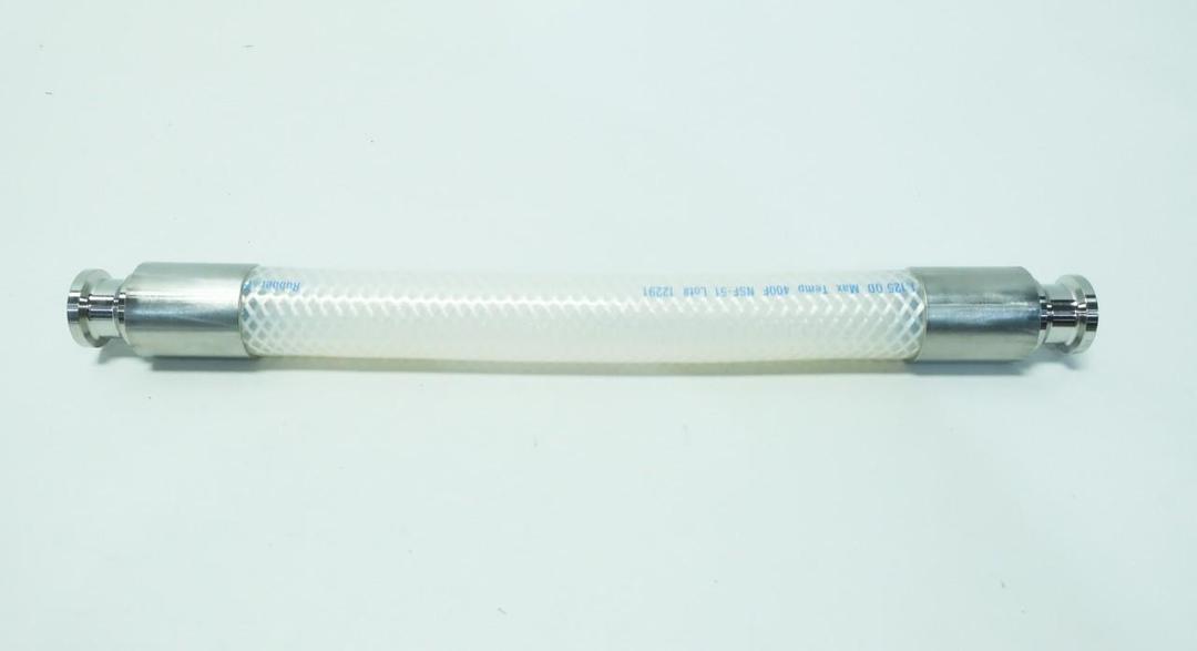 SPS 12RFSB12TC12TCSS STAINLESS  3/4IN TRI-CLAMP X 12-1/2IN SANITARY HOSE