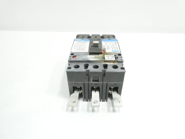 FUJI BU3DLC-050L1 MOLDED CASE CIRCUIT BREAKER 3P 60A 600V-AC W/50A TRIP UNIT