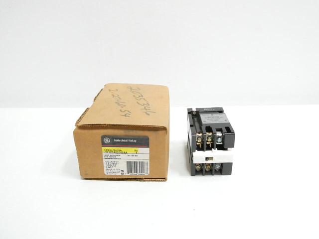 GENERAL ELECTRIC GE CR120A02002AA CONTROL RELAY 115V-AC