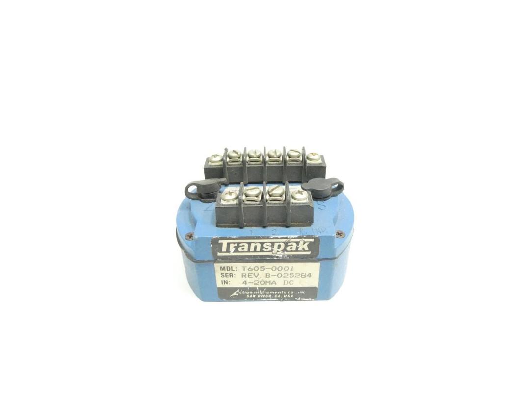 ACTION INSTRUMENTS T605-0001 TRANSPAK TWO-WIRE TRANSMITTER