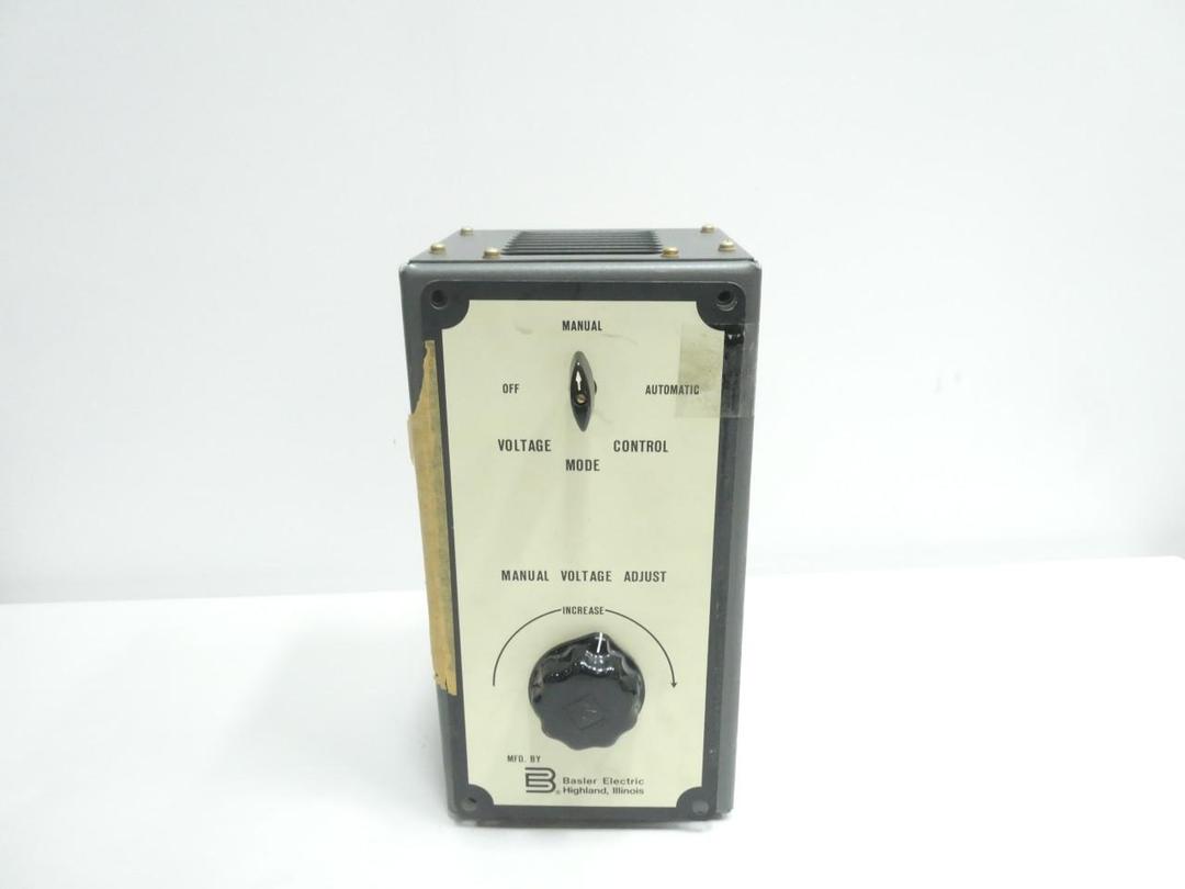 BASLER ELECTRIC MVC 104 MANUAL VOLTAGE CONTROL MODULE