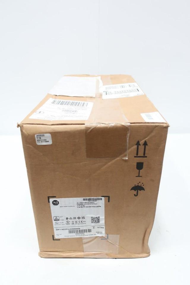 ALLEN BRADLEY 20F11ND3P4JA0NNNNN POWERFLEX AC VFD DRIVE 480V-AC 2HP