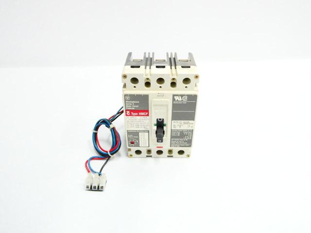 WESTINGHOUSE HMCP015E0C CIRCUIT BREAKER 3P 15A AMP 600V-AC 250V-DC