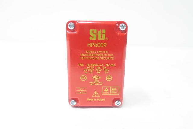 STI HP6009 44502-0100 SAFETY SWITCH 100/250/500V-AC