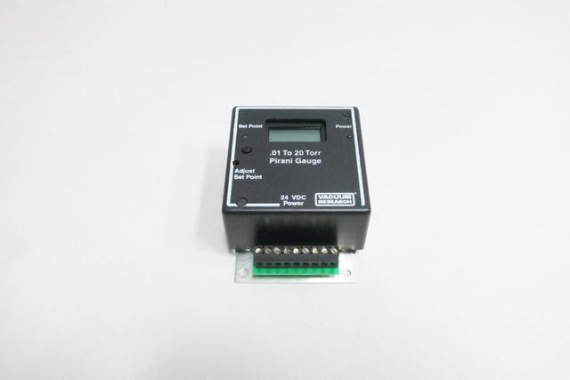 VACUUM RESEARCH 902218 100521001 PIRANI GAUGE 0.1-20TORR 24V-DC
