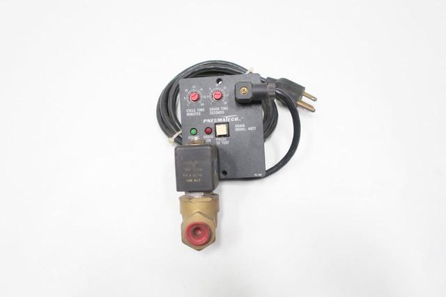 PNEUMATECH EC-000487 SOLID STATE TIMER WITH DRAIN VALVE 1/4IN NPT