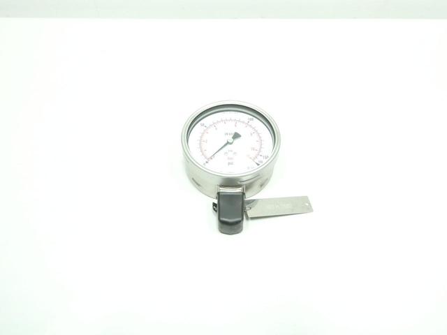 WIKA 232.50.100 PRESSURE GAUGE 1/2IN NPT 0-160PSI 