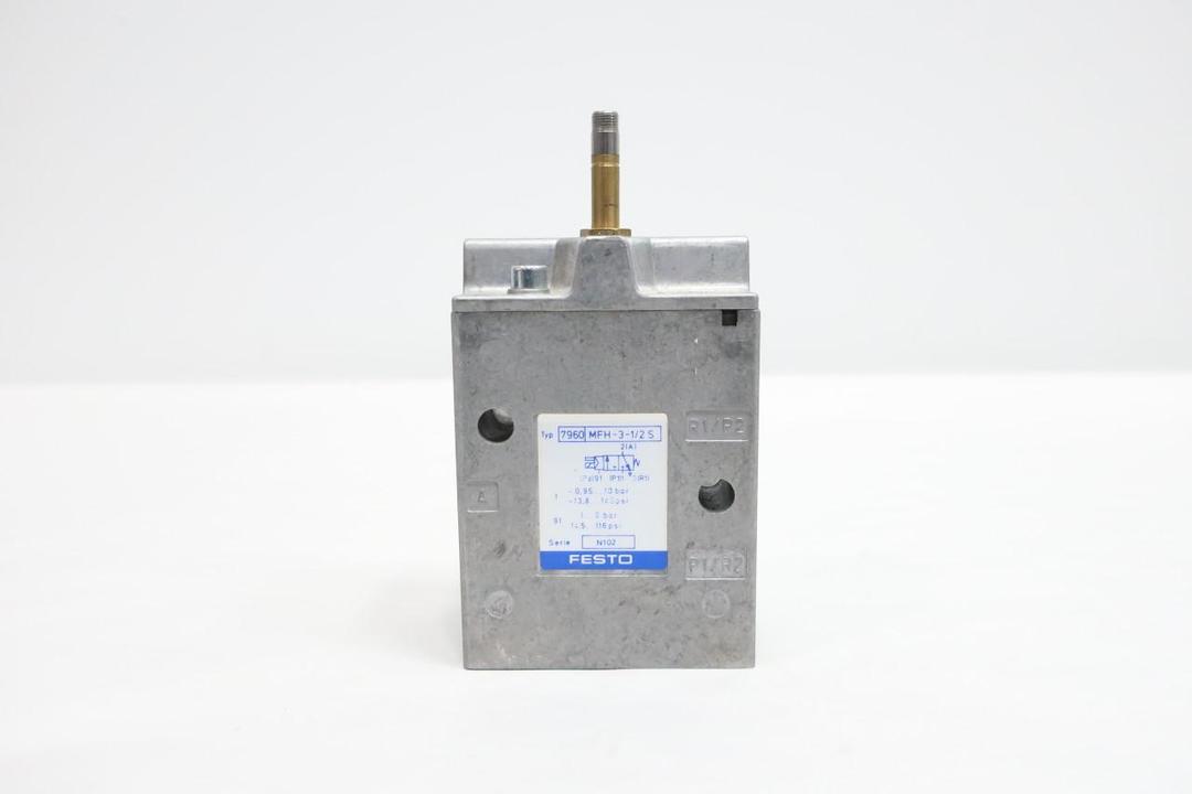 FESTO 7960 MFH-3-1/2S PNEUMATIC SOLENOID VALVE 1/2IN NPT 145PSI