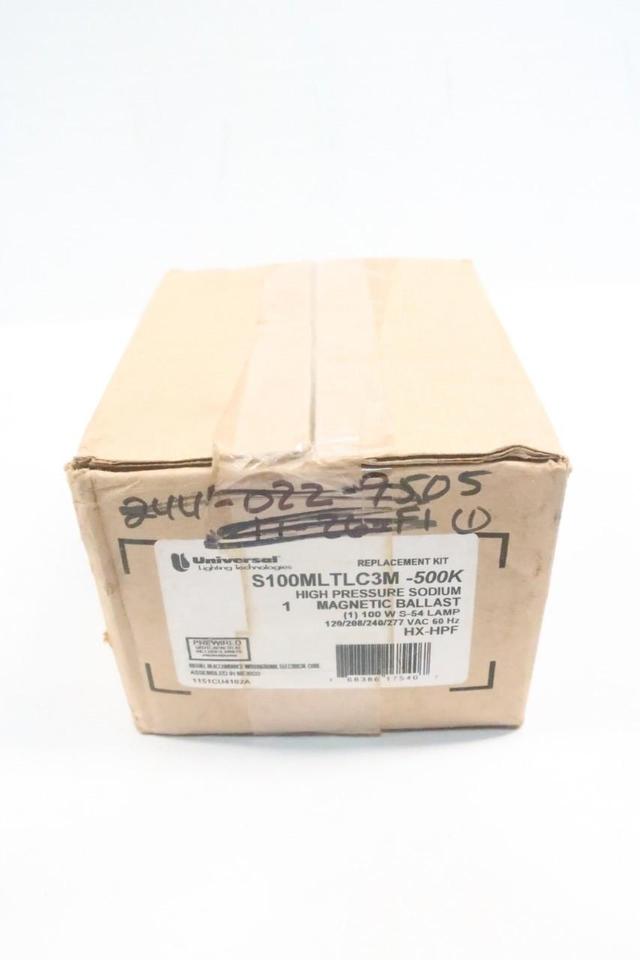 UNIVERSAL LIGHTING S150MLTLC3M-500K HPS BALLAST 100W 120/208/240/277V-AC