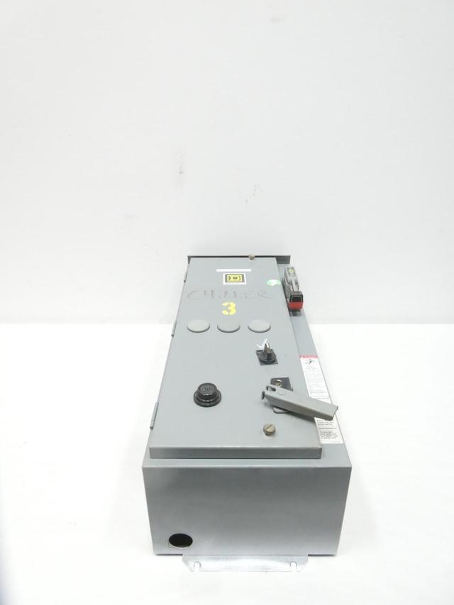 SQUARE D 8538SDA21V02S SIZE 2 COMBINATION STARTER 120V-AC 25HP