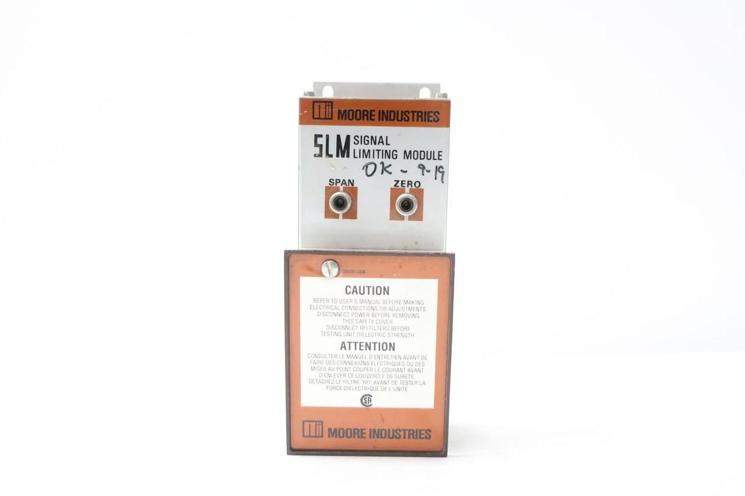 MOORE SLM/4-20MA/4-20MA/117AC SIGNAL LIMITING MODULE 117V-AC