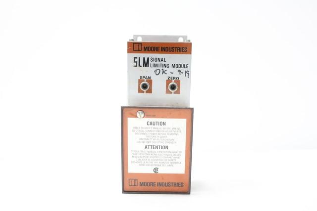 MOORE SLM/4-20MA/4-20MA/117AC SIGNAL LIMITING MODULE 117V-AC