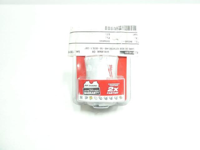 MILWAUKEE 49-56-0072 HOLE SAW 1-3/8IN