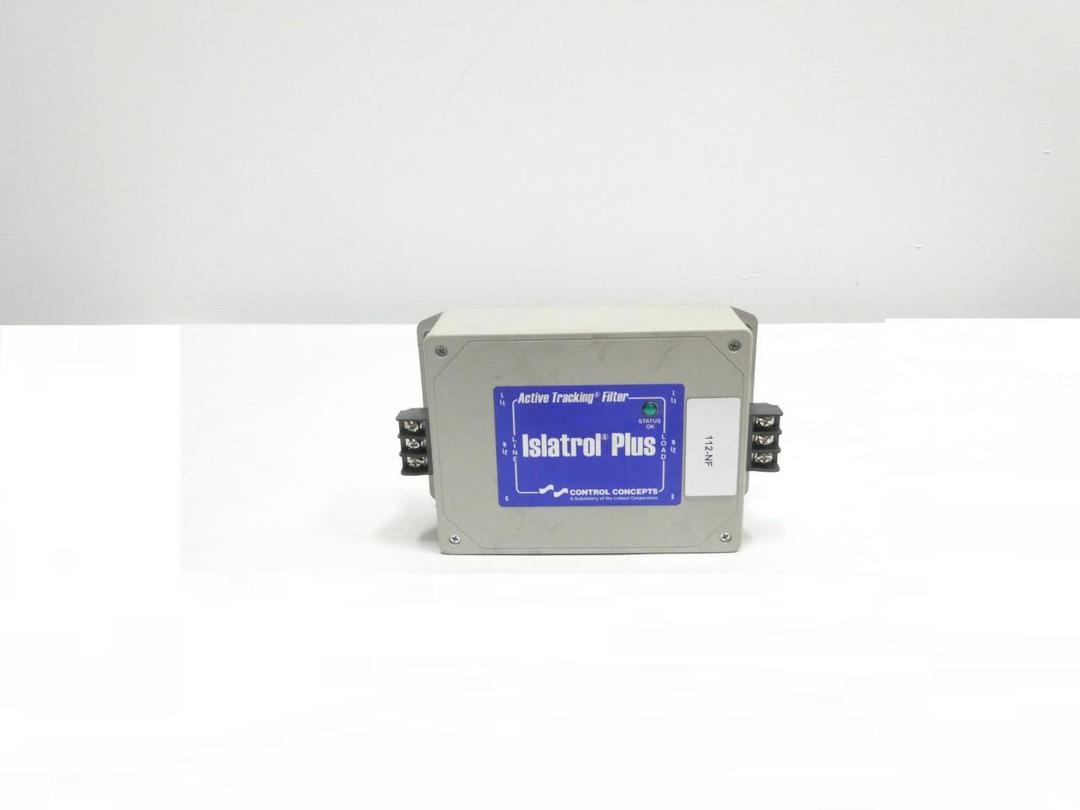 CONTROL CONCEPTS IC+115 ISLATROL ACTIVE TRACKING FILTER 15A AMP 120V-AC
