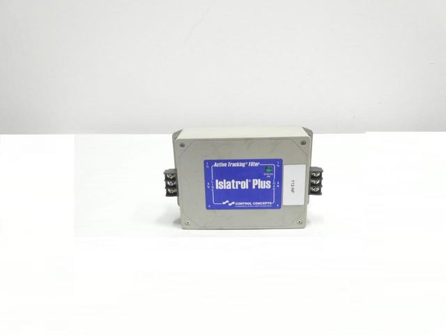CONTROL CONCEPTS IC+115 ISLATROL ACTIVE TRACKING FILTER 15A AMP 120V-AC