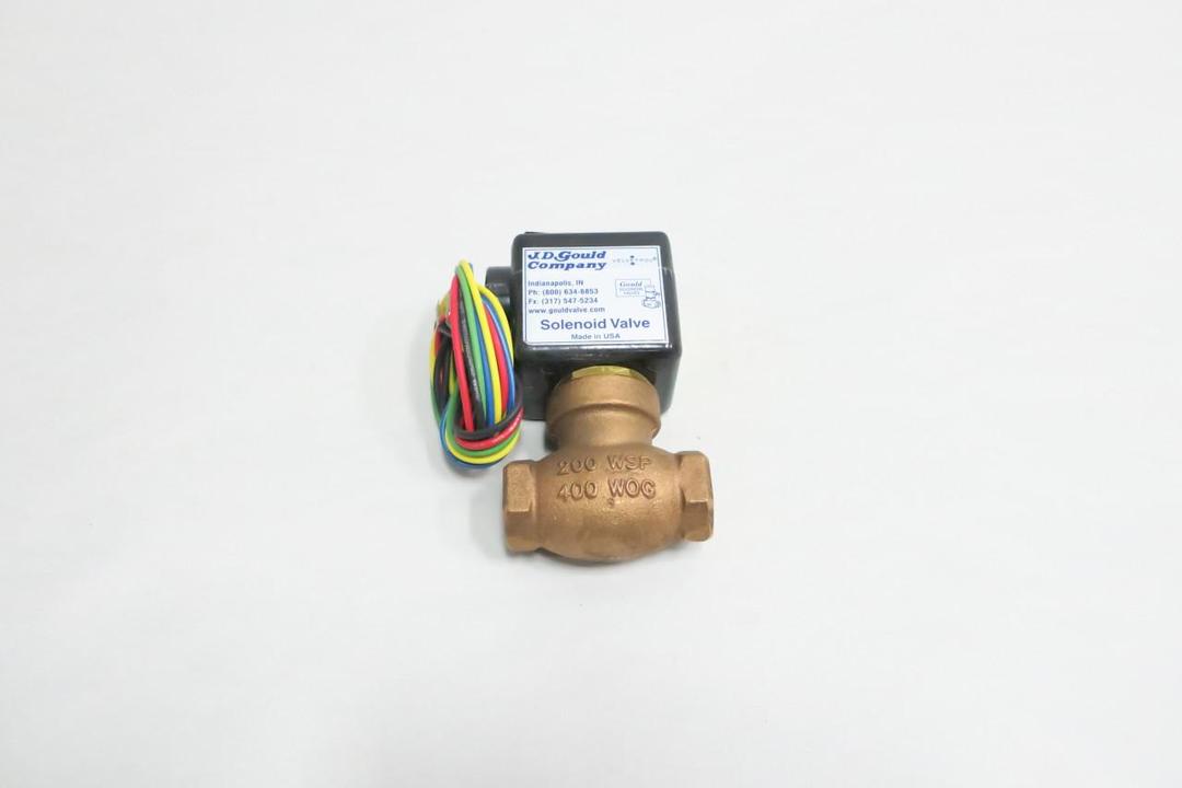 GOULD M038V3VD96012 120-240V-AC 3/8IN SOLENOID VALVE