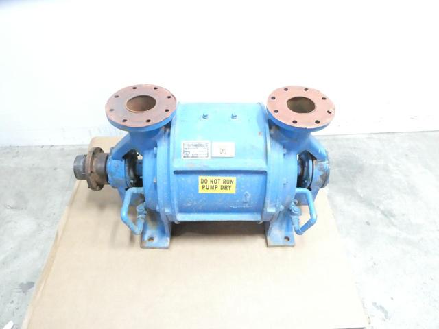 NASH CL705 IRON LIQUID RING VACUUM PUMP 3X4IN