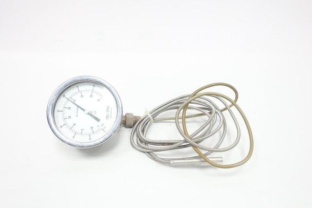 TEL-TRU 44737010 GAS ACTUATED THERMOMETER 4-1/2IN 0-160F