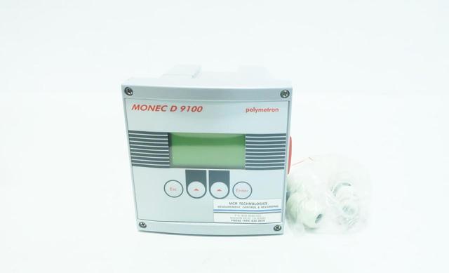 POLYMETRON 09125=A=0004 MONEC  D9100 10-240V-AC PH AND ORP TRANSMITTER