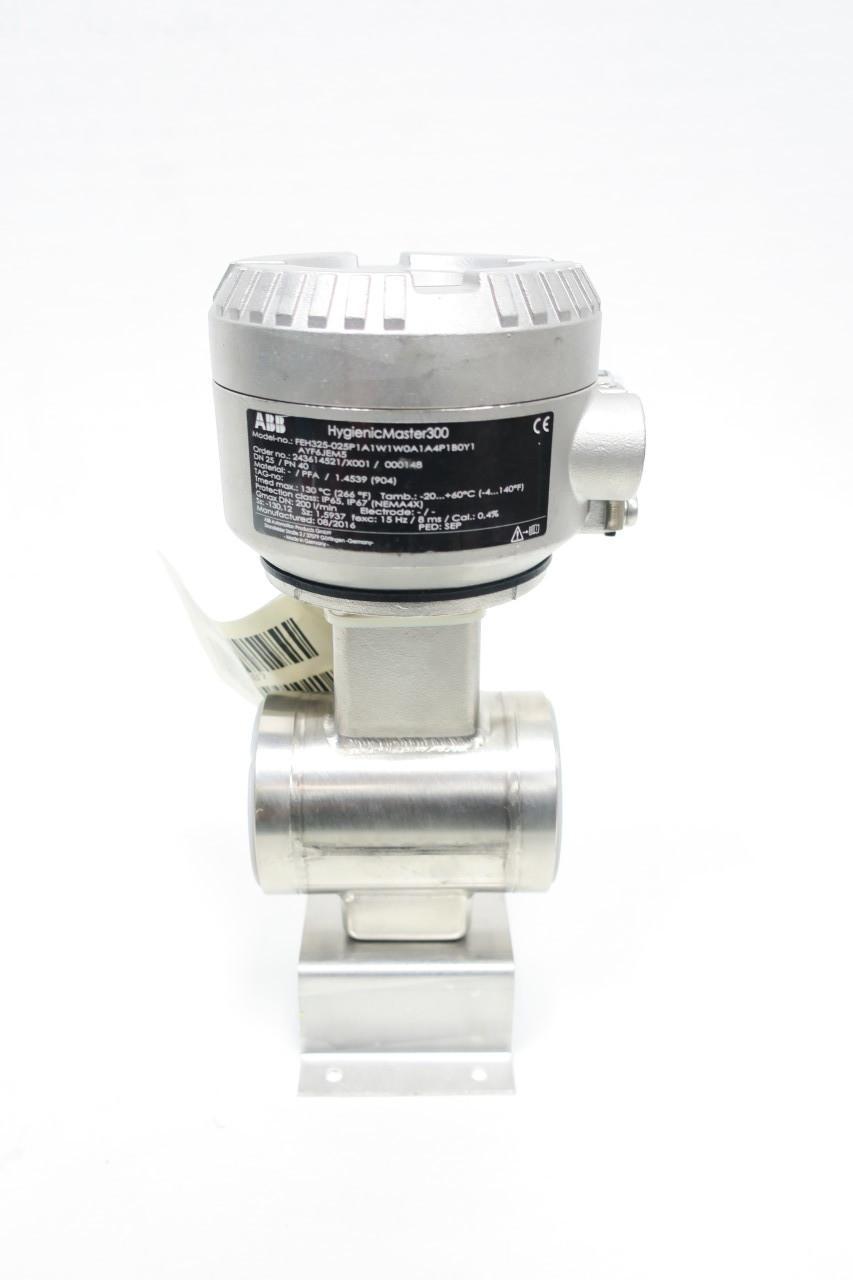 ABB FEH325-025P1A1W1W0A1A4P1B0Y1AYF6JEM5 HYGIENICMASTER300 FLOW METER 25MM