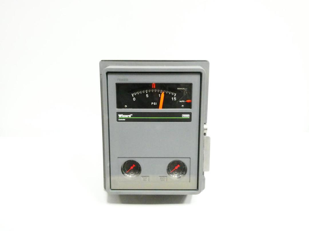 FISHER 4195KBFER PNEUMATIC PRESSURE CONTROLLER 0-15PSI