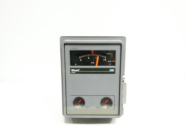 FISHER 4195KBFER PNEUMATIC PRESSURE CONTROLLER 0-15PSI