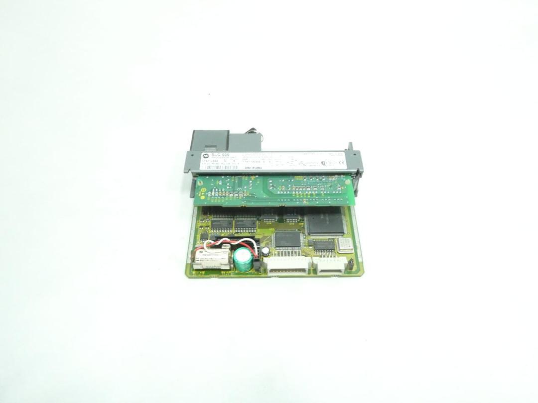 ALLEN BRADLEY 1747-L532 SLC500 PROCESSOR MODULE SER D