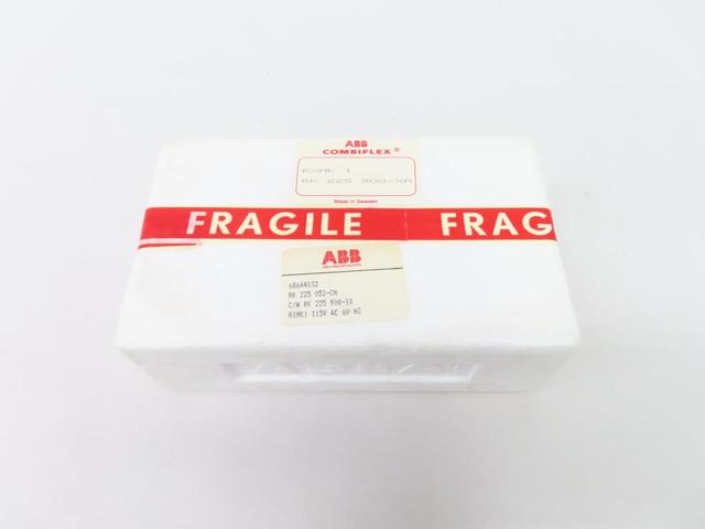 ABB RXMK 1 RK 225 900-XA AUXILIARY RELAY 115V-AC