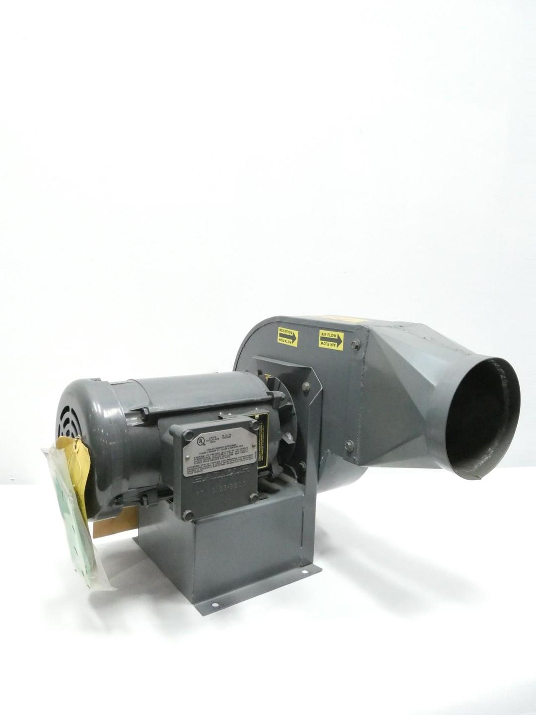 BAYLEY F60D CENTRIFUGAL BLOWER 3PH 3/4HP 208-230/460V-AC