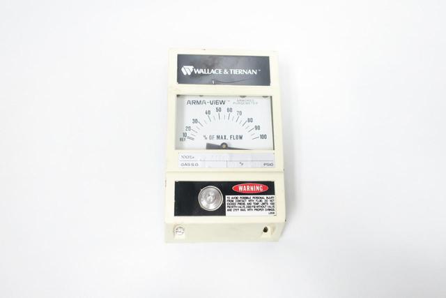 WALLACE & TIERNAN ARMA-VIEW ARMORED PURGEMETER 5.7SCFM