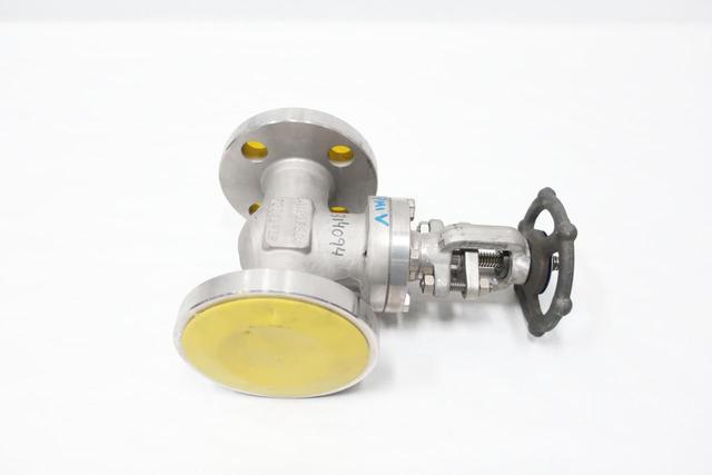 BONNEY FORGE L317L-NACE-LE MANUAL STAINLESS FLANGED GLOBE VALVE 300 1IN