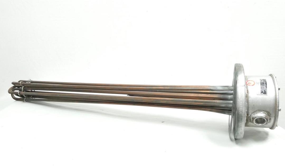 CHROMALOX TM-61 TXX FLANGED IMMERSION HEATER 40-1/2IN 30KW 600V-AC
