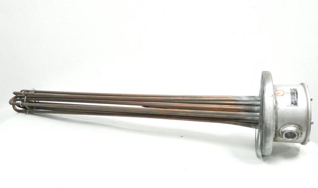 CHROMALOX TM-61 TXX FLANGED IMMERSION HEATER 40-1/2IN 30KW 600V-AC