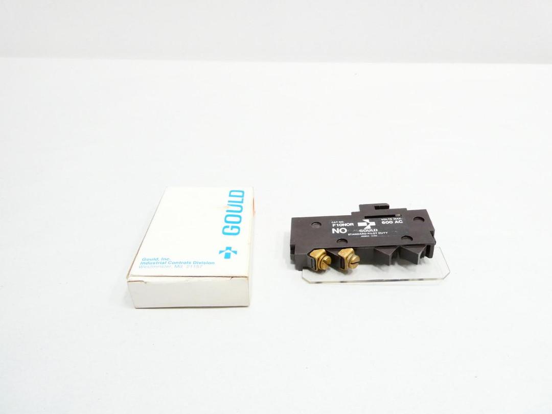 GOULD F10NOR AUXILIARY INTERLOCK 600V-AC