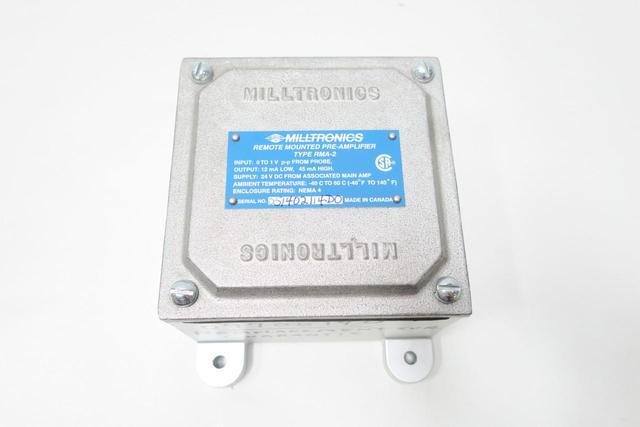 MILLTRONICS RMA-2 REMOTE MOUNTED PRE-AMPLIFIER 24V-DC 45MA
